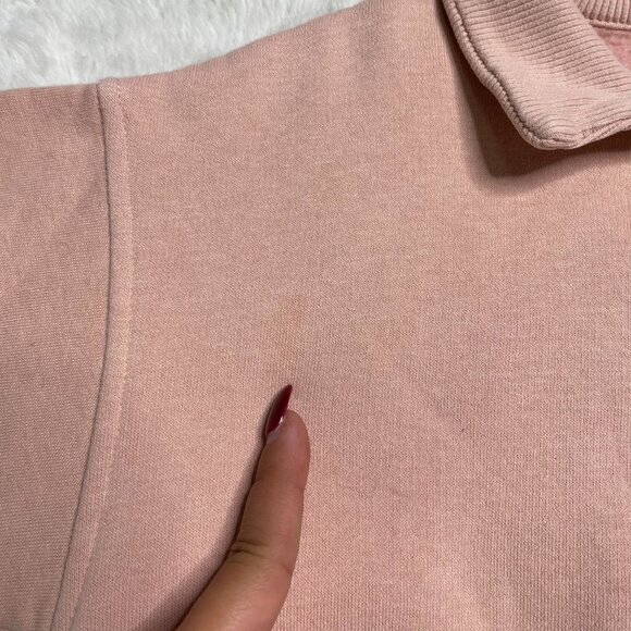 ZARA Kid's Cream Button Down Long Sleeve Sweatshirt Size 3-4 Years - Picture 5 of 6